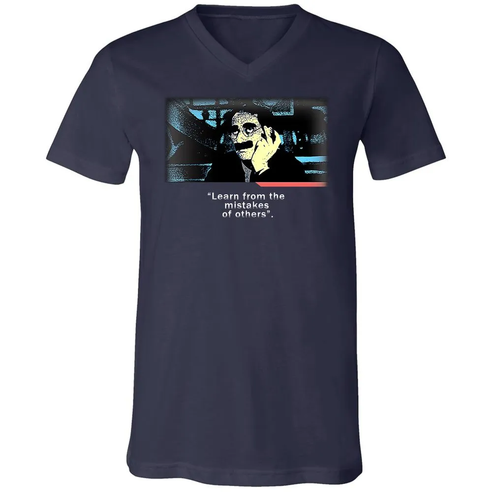 Unisex V-Neck T-Shirt - XW3481BG - Navy - 2