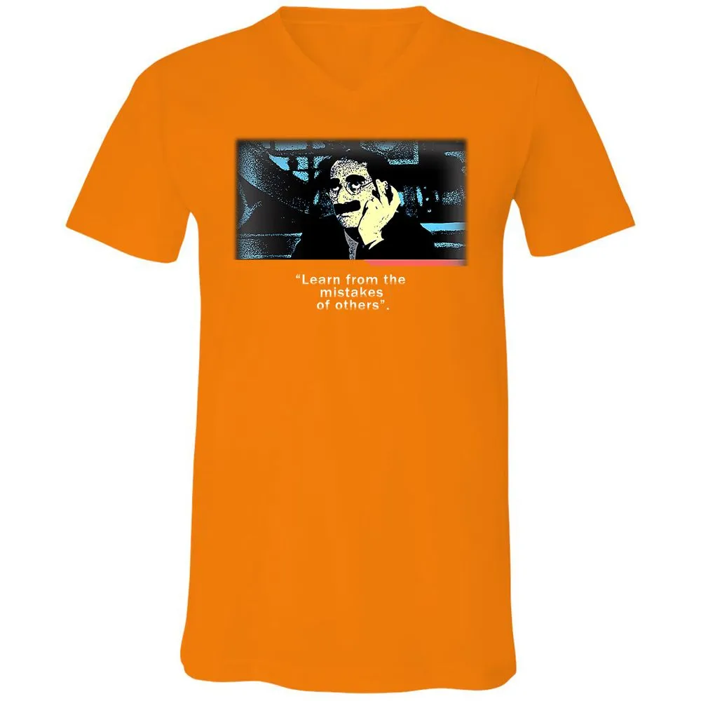 Unisex V-Neck T-Shirt - XW3481BG - Orange - 11