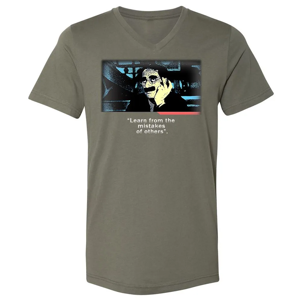 Unisex V-Neck T-Shirt - XW3481BG - Military Green - 10
