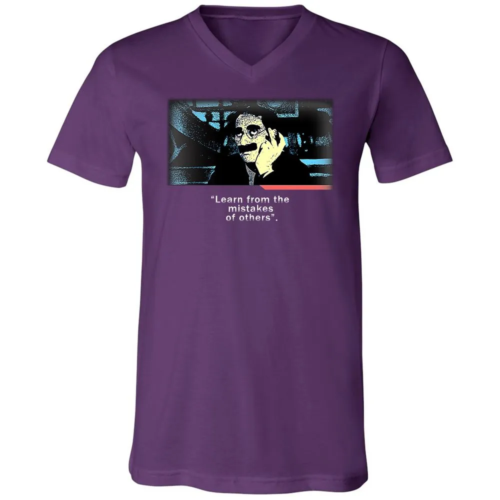 Unisex V-Neck T-Shirt - XW3481BG - Team Purple - 9