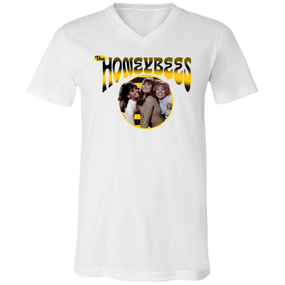 Unisex V-Neck T-Shirt - ZV6SXD33 - White - 5