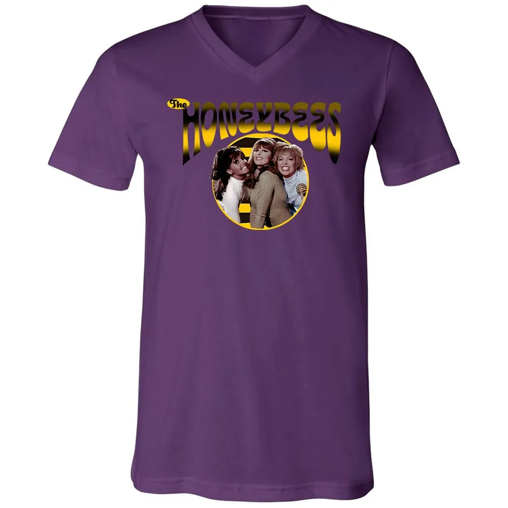 Unisex V-Neck T-Shirt - ZV6SXD33 - Team Purple - 9