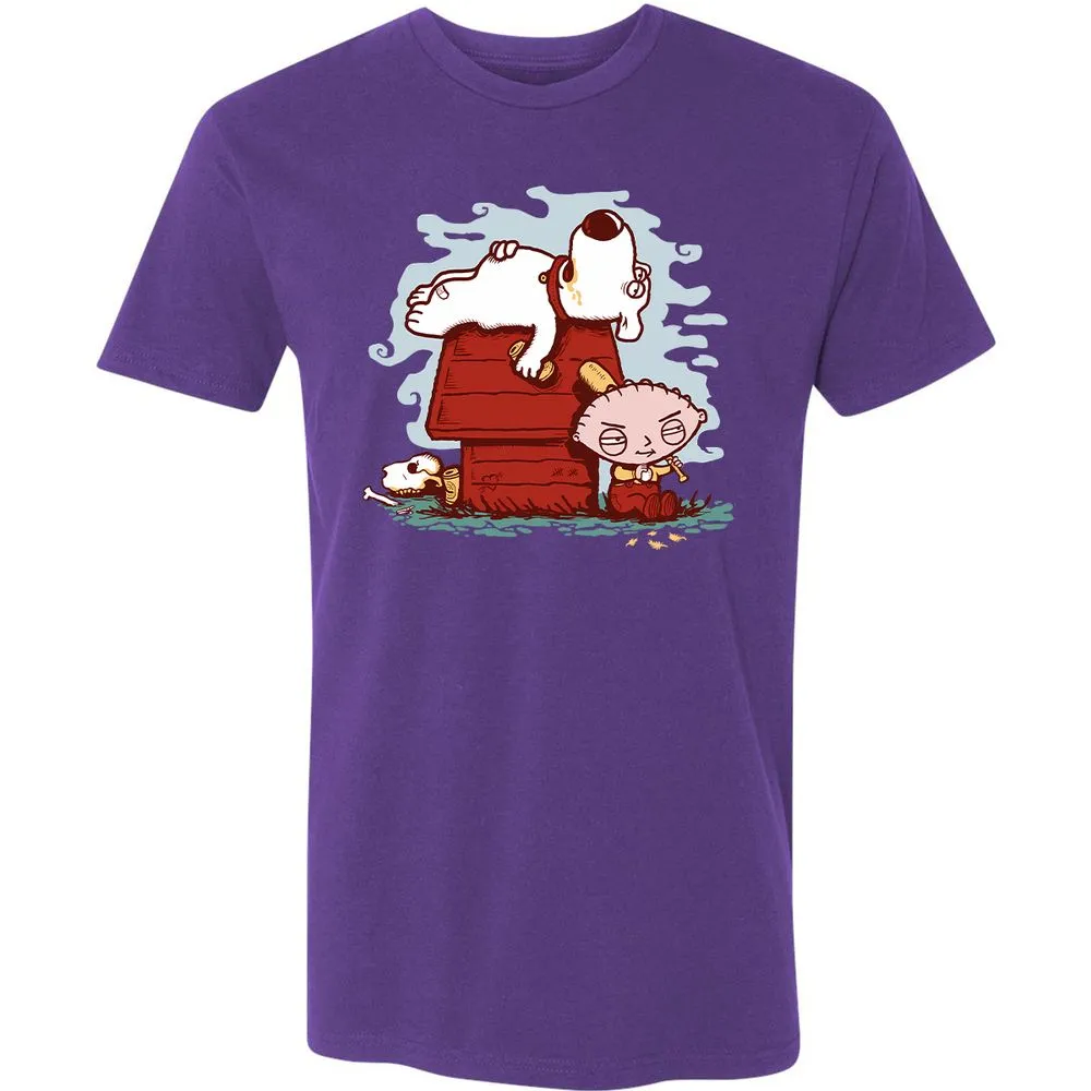 Premium Unisex T-Shirt - CUDQ9TPL - Purple Rush - 7