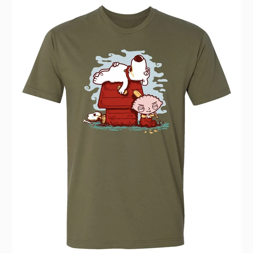 Premium Unisex T-Shirt - CUDQ9TPL - Military Green - 5