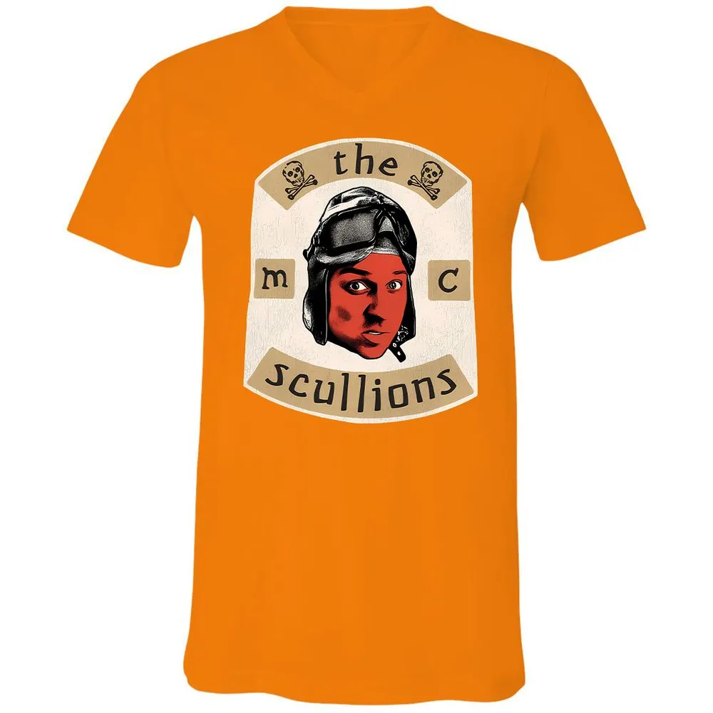 Unisex V-Neck T-Shirt - U55SWYSS - Orange - 11