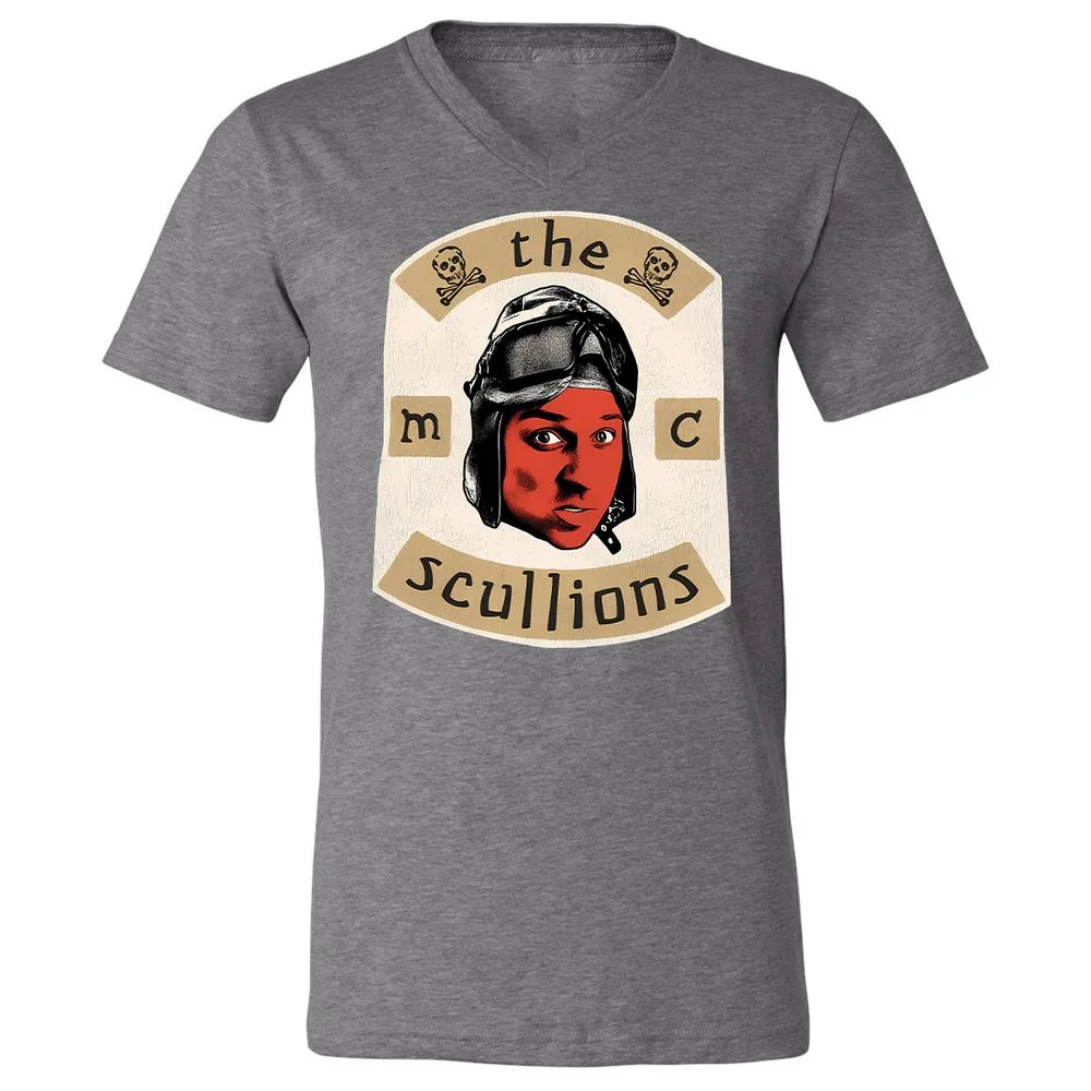 Unisex V-Neck T-Shirt - U55SWYSS - Deep Heather - 13