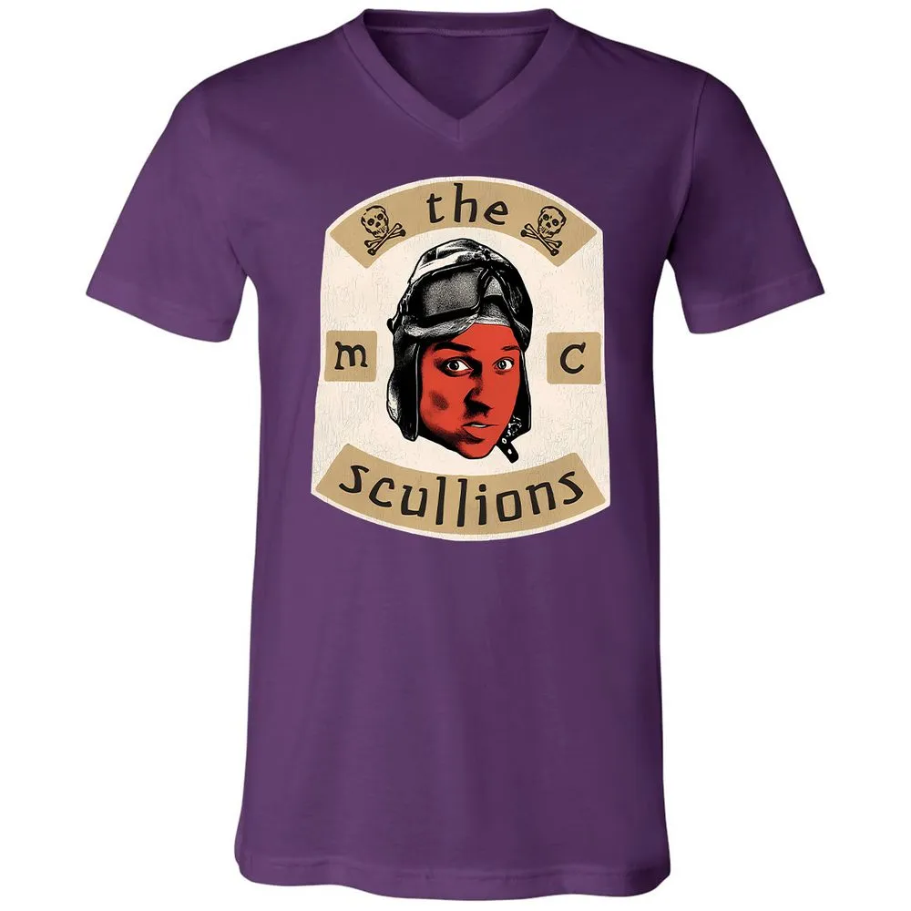 Unisex V-Neck T-Shirt - U55SWYSS - Team Purple - 9