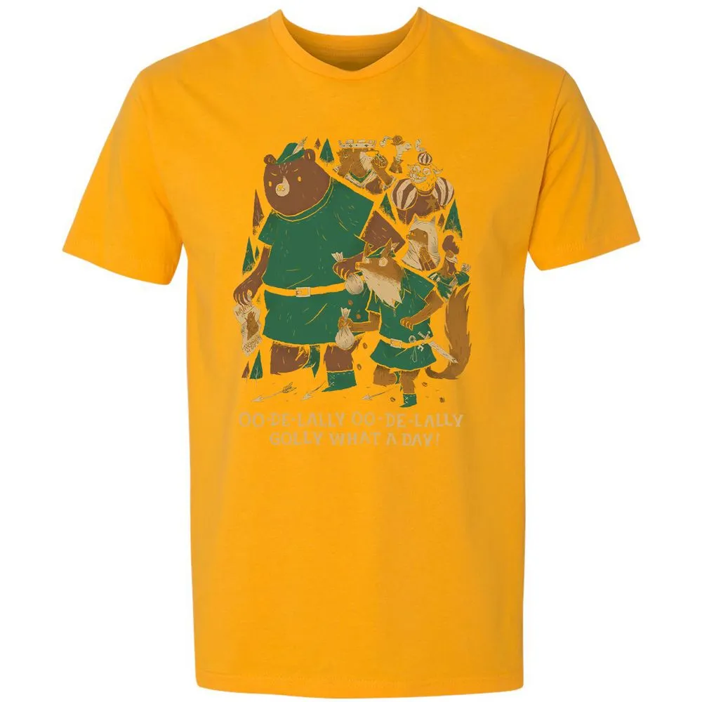 Premium Unisex T-Shirt - UZ7PSDAE - Gold - 12