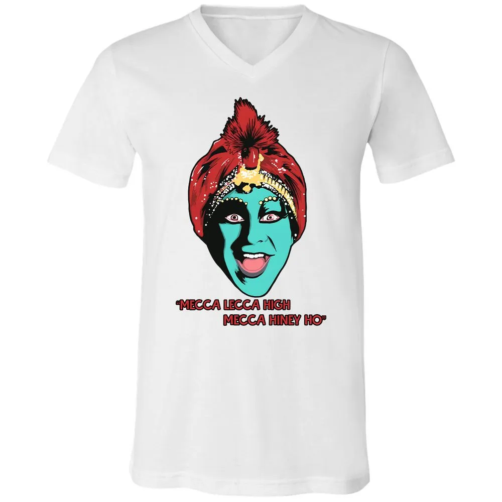Unisex V-Neck T-Shirt - 3X583ZH3 - White - 5