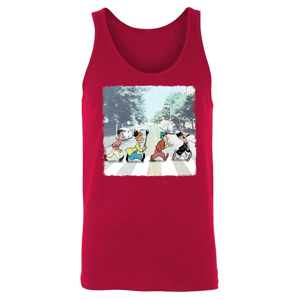 Unisex Jersey Tank - D51TU4F3 - Red - 11