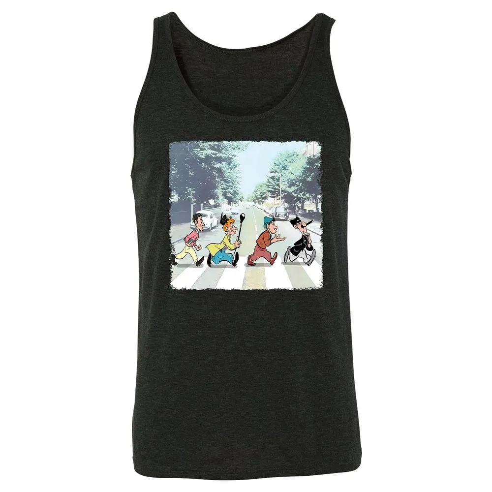 Unisex Jersey Tank - D51TU4F3 - Charcoal Black Triblend - 5