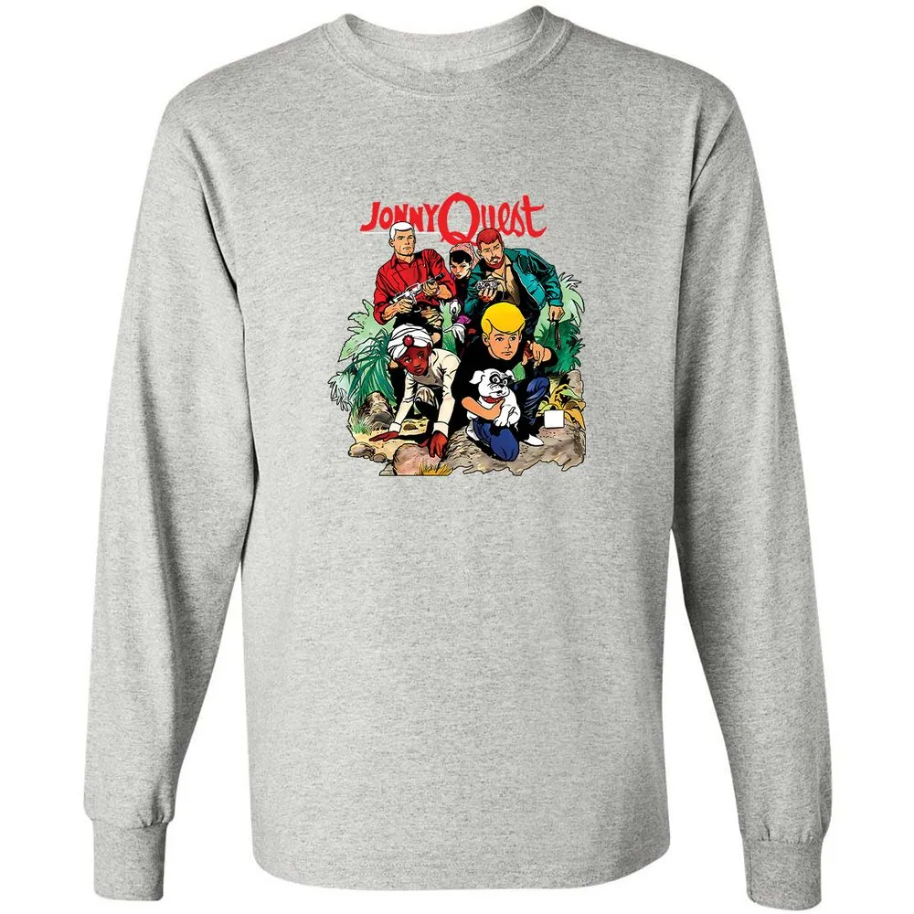 Long Sleeve T-Shirt - 7EQVG73D - Ash - 7