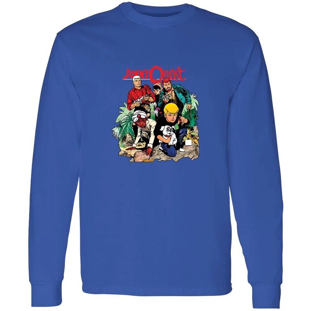 Long Sleeve T-Shirt - 7EQVG73D - Royal - 8