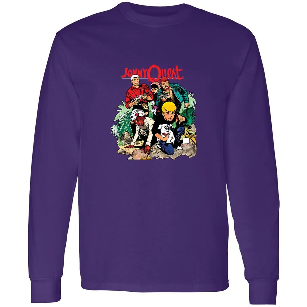 Long Sleeve T-Shirt - 7EQVG73D - Purple - 13