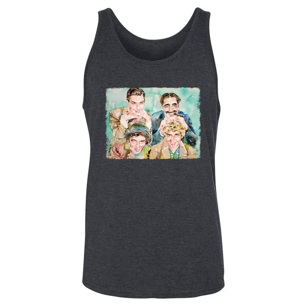 Unisex Jersey Tank - UJV1CN21 - Dark Grey Heather - 6