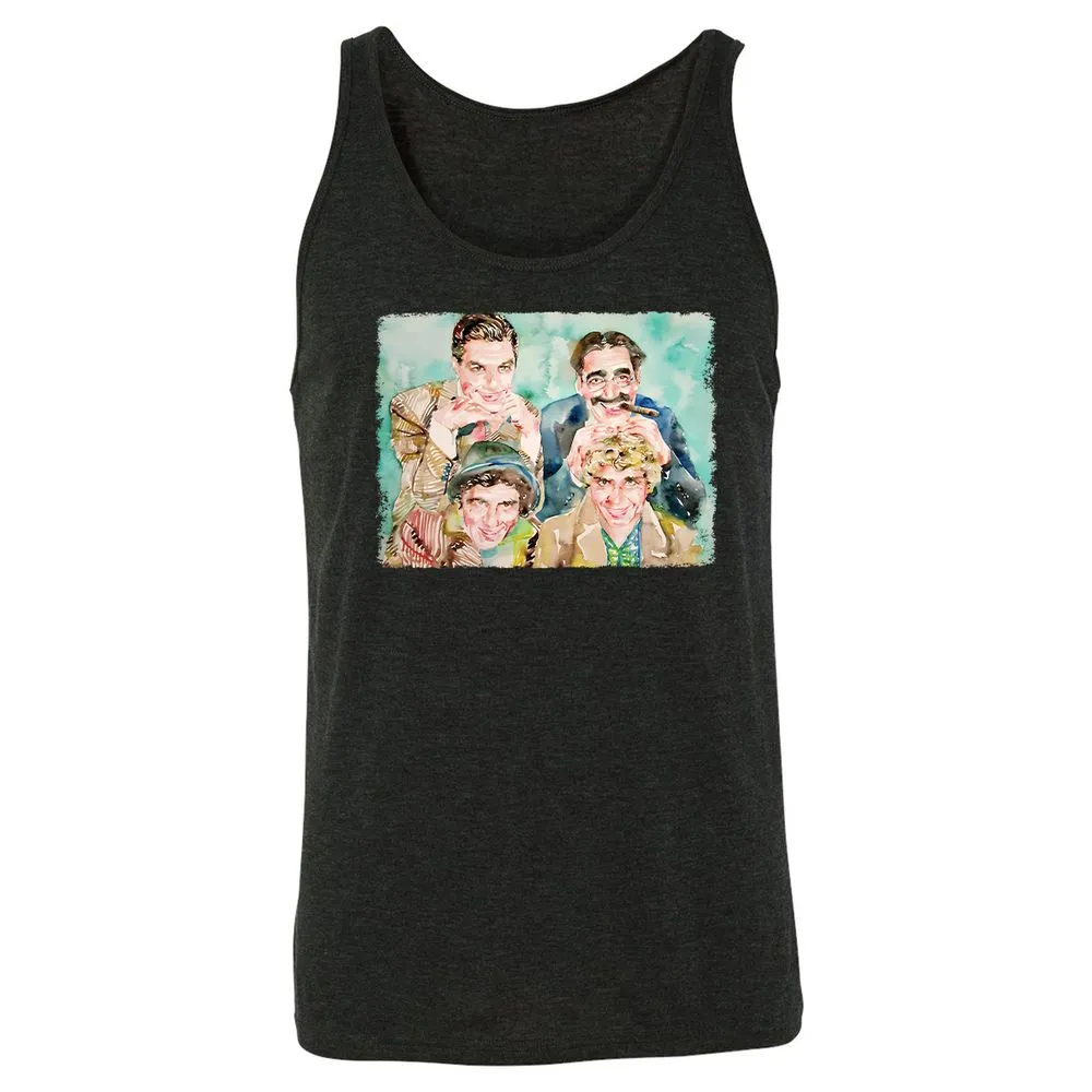 Unisex Jersey Tank - UJV1CN21 - Charcoal Black Triblend - 5