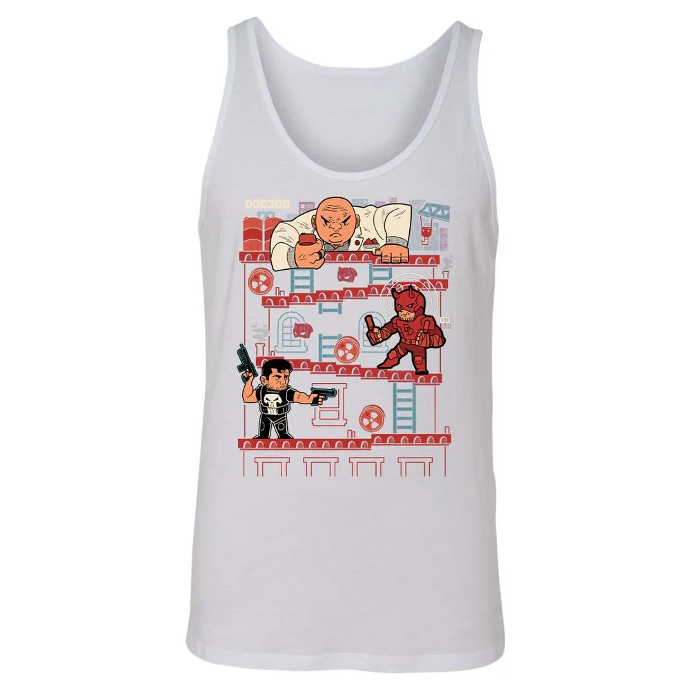Unisex Jersey Tank - 6BEALYNF - White - 14