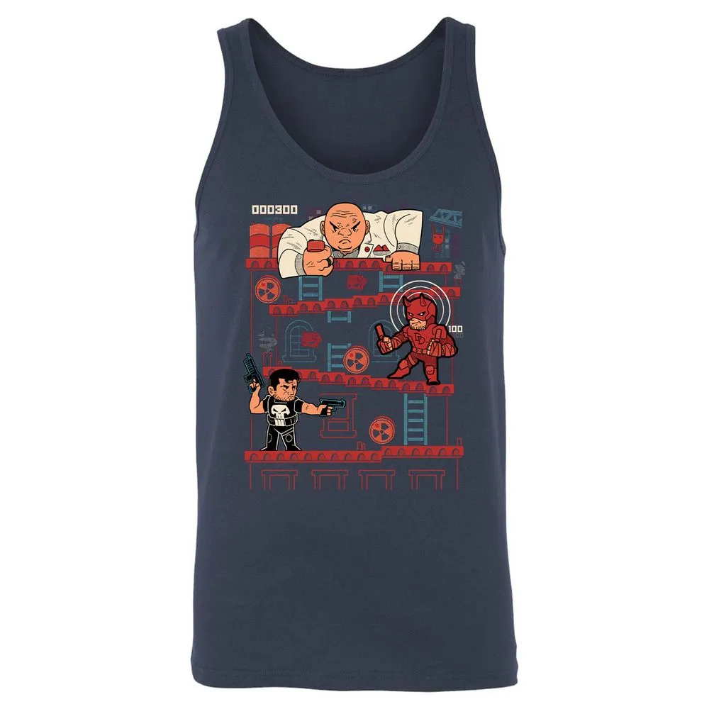 Unisex Jersey Tank - 6BEALYNF - Navy - 2