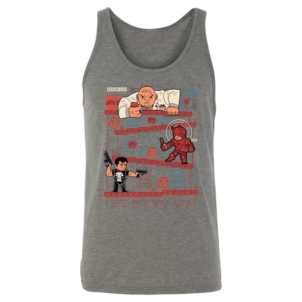 Unisex Jersey Tank - 6BEALYNF - Grey Triblend - 8