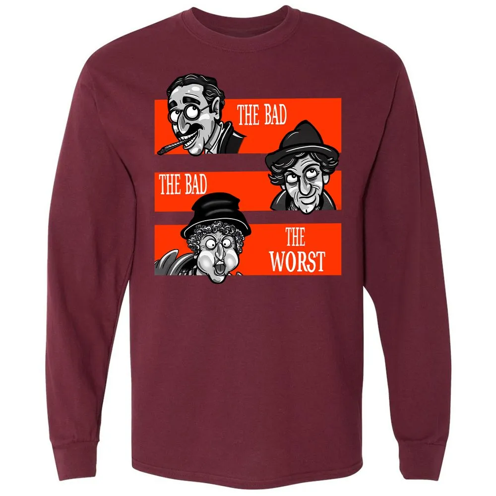Long Sleeve T-Shirt - CEFW4DEK - Maroon - 11