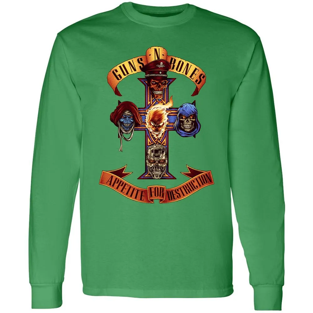 Long Sleeve T-Shirt - ZNNFA47D - Irish Green - 10
