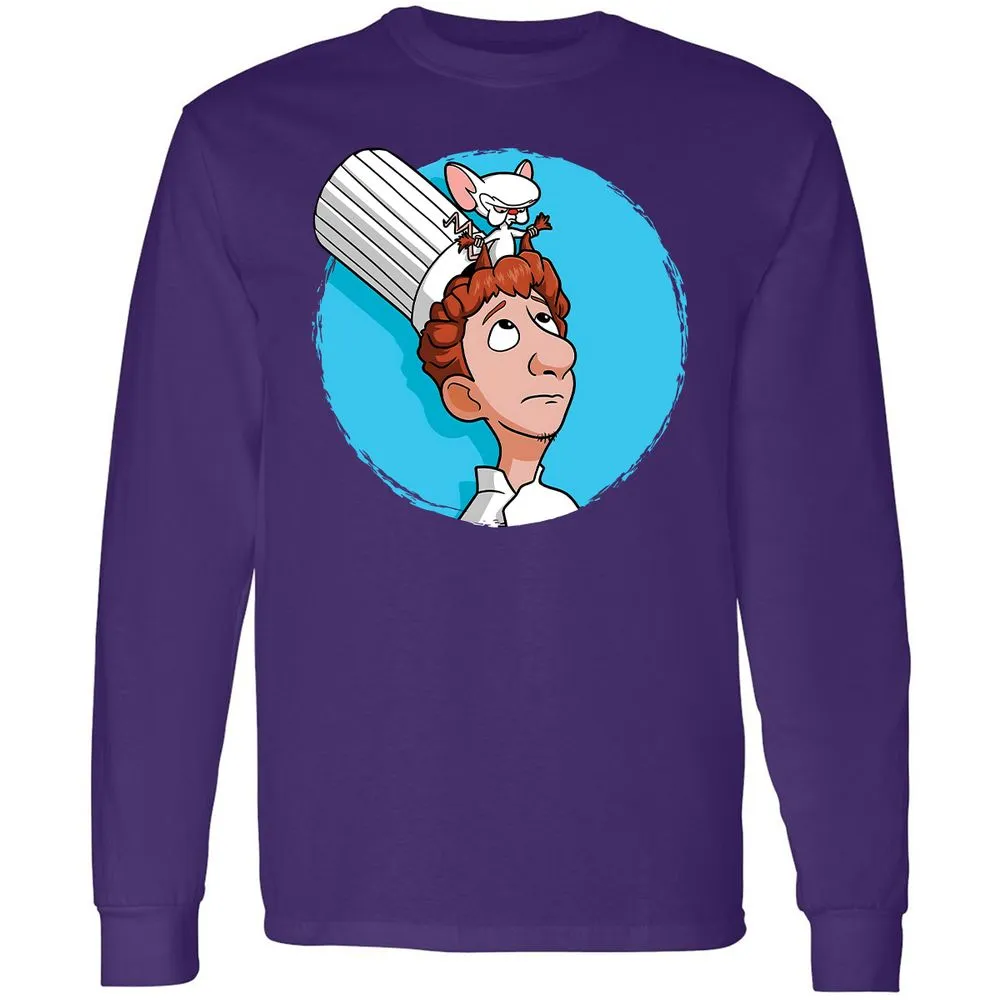 Long Sleeve T-Shirt - 1D4E92VK - Purple - 13