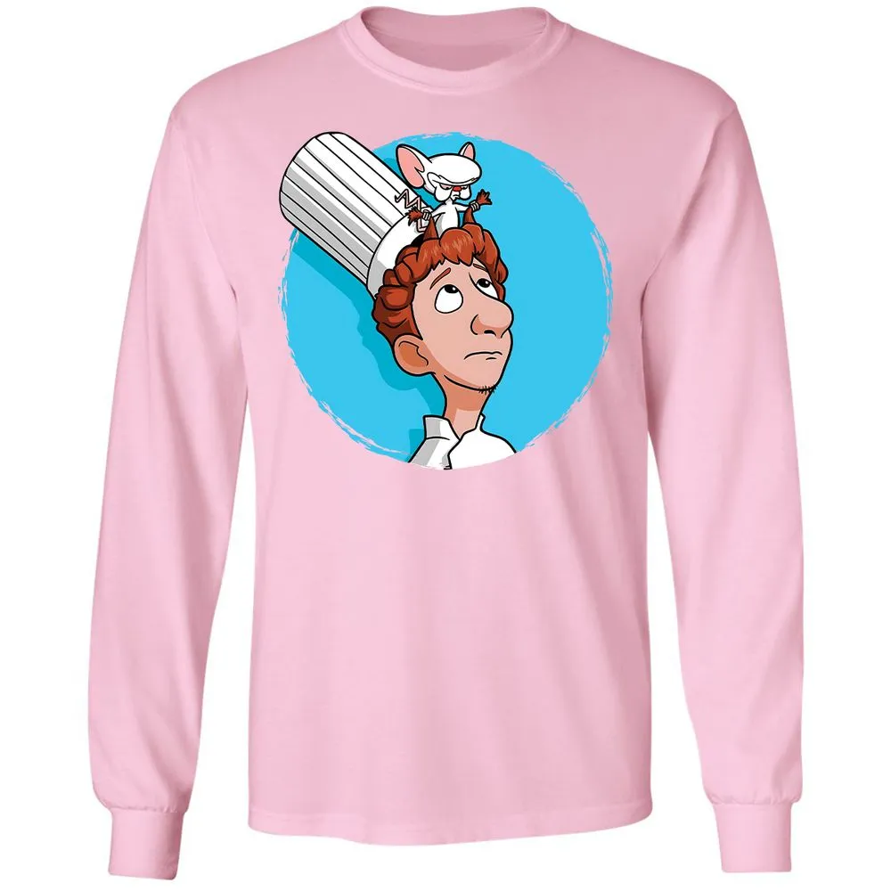 Long Sleeve T-Shirt - 1D4E92VK - Light Pink - 3