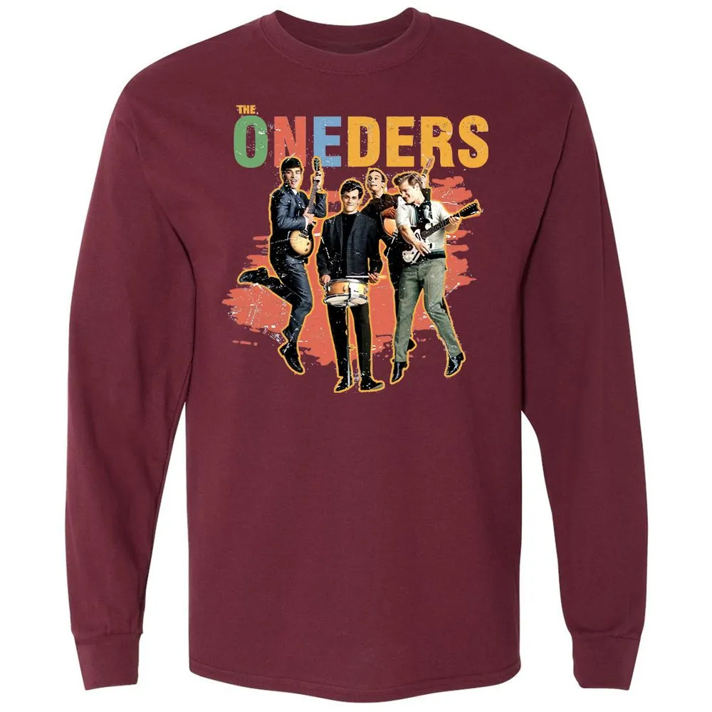 Long Sleeve T-Shirt - 4V67DNEA - Maroon - 11
