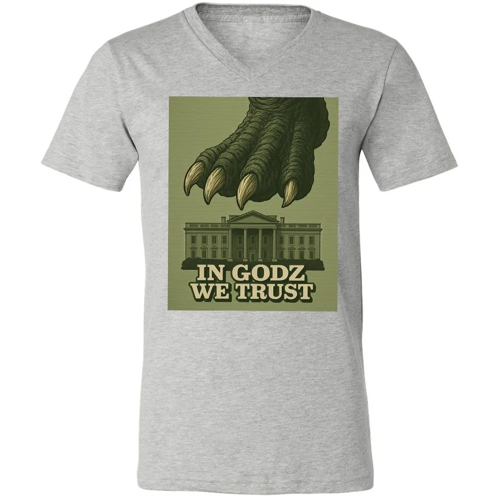 Unisex V-Neck T-Shirt - NJMADRS8 - Athletic Heather - 7