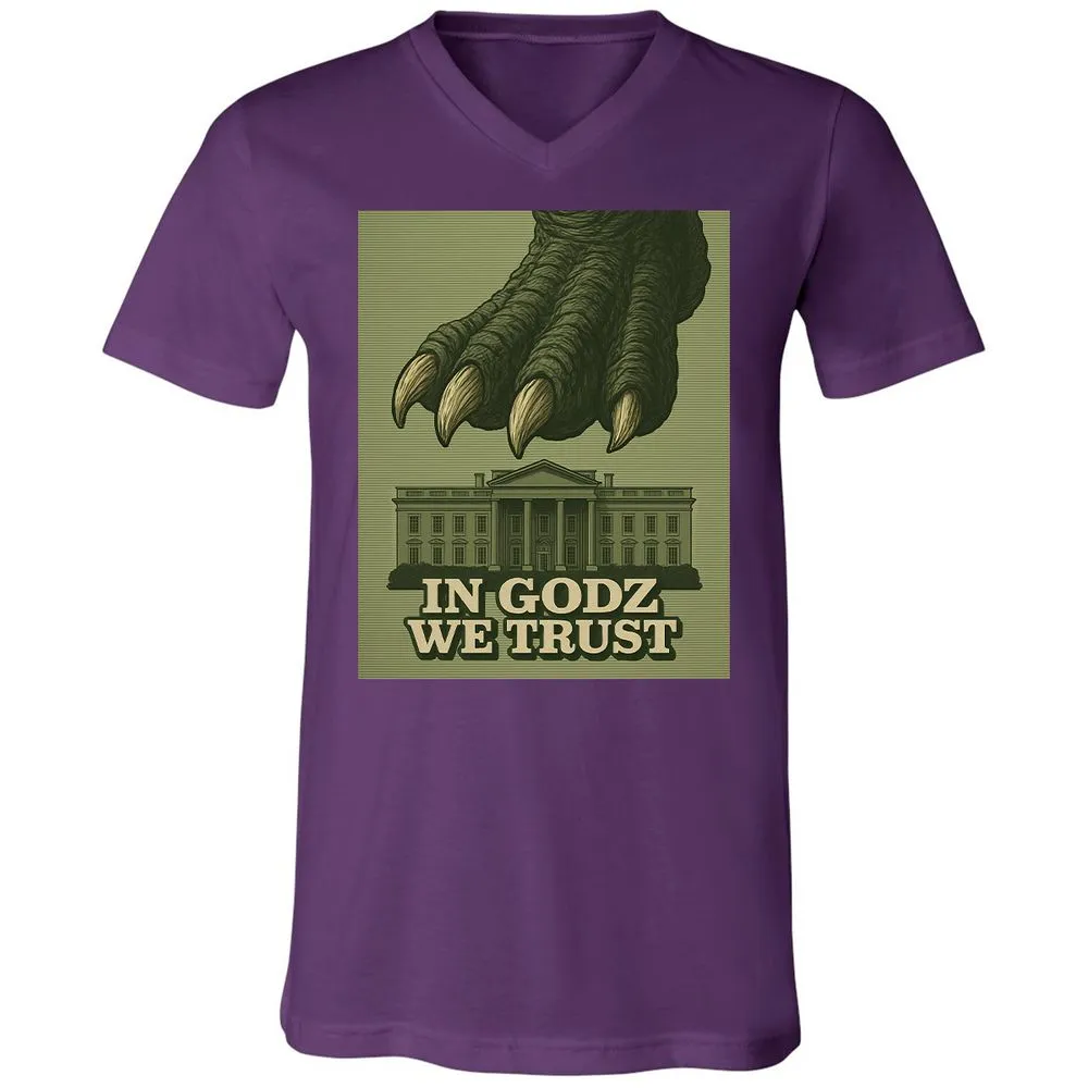 Unisex V-Neck T-Shirt - NJMADRS8 - Team Purple - 9