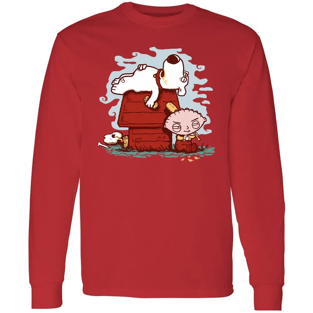 Long Sleeve T-Shirt - DBN2NHC4 - Red - 14