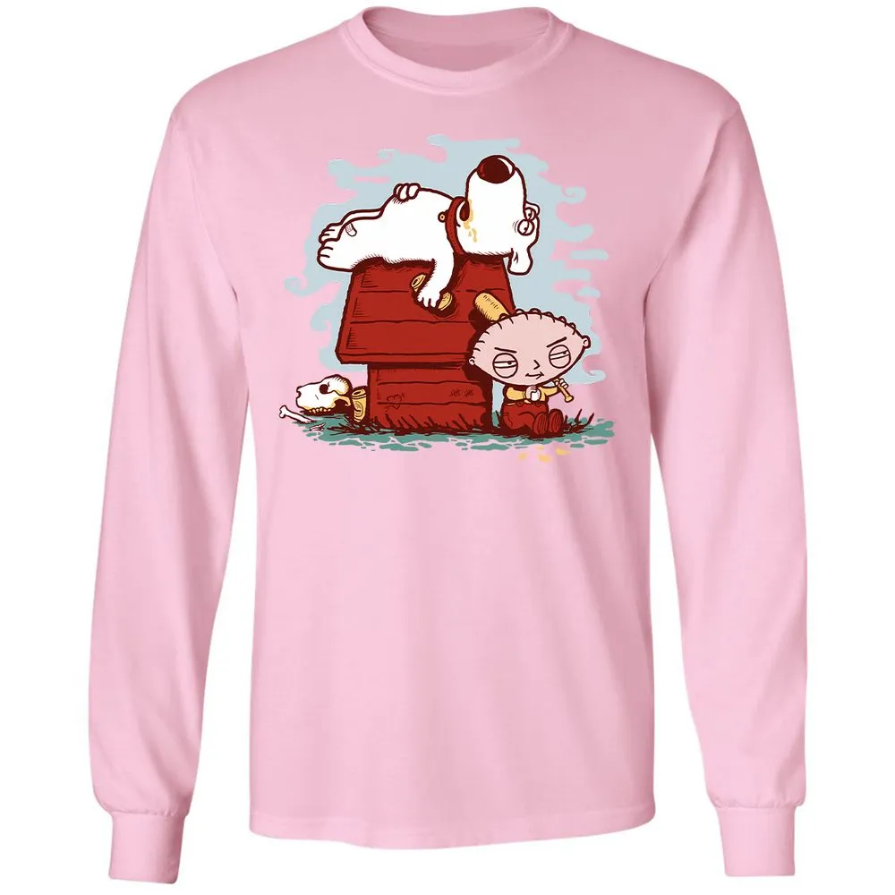 Long Sleeve T-Shirt - DBN2NHC4 - Light Pink - 3