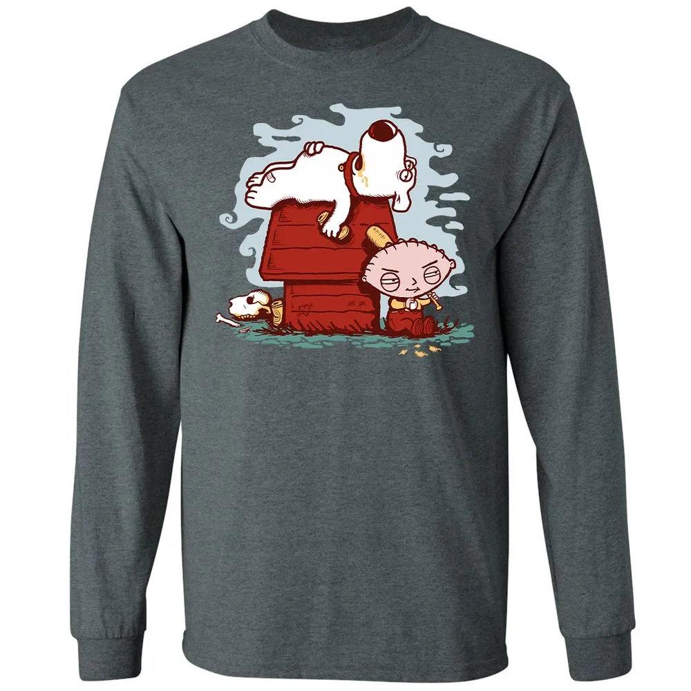 Long Sleeve T-Shirt - DBN2NHC4 - Dark Heather - 15