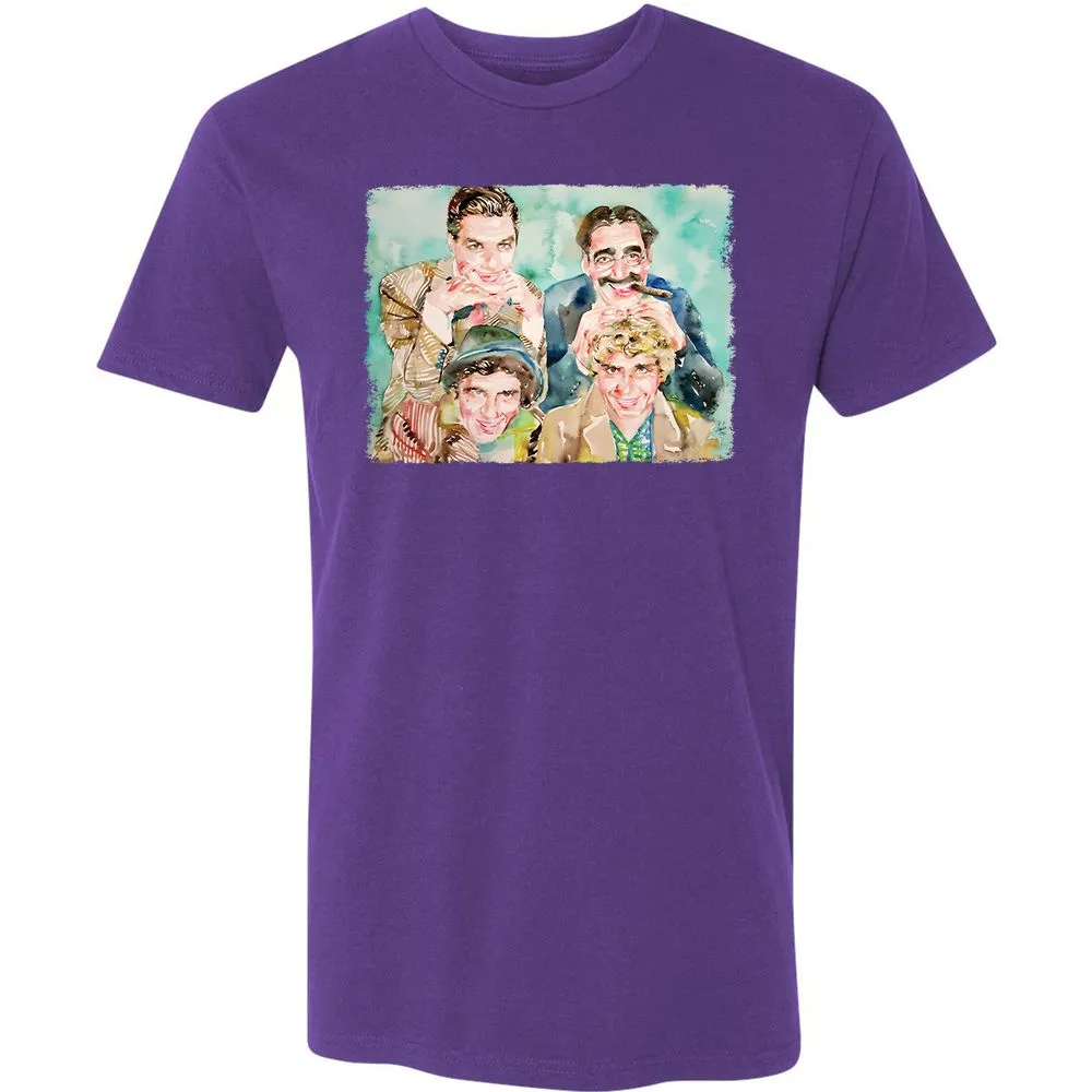 Premium Unisex T-Shirt - SNBBGE8D - Purple Rush - 7