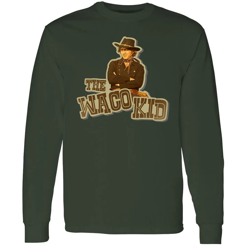 Long Sleeve T-Shirt - QWWU5ZDF - Forest Green - 4