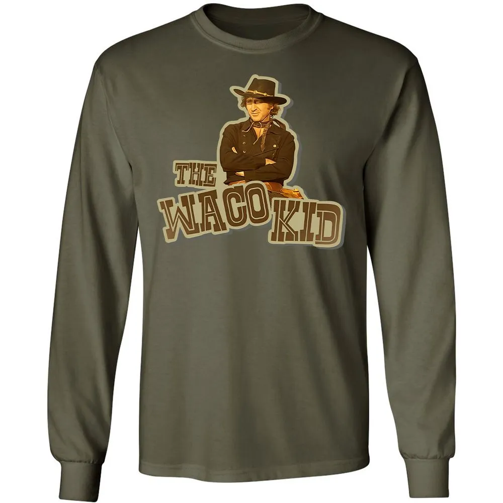 Long Sleeve T-Shirt - QWWU5ZDF - Military Green - 16