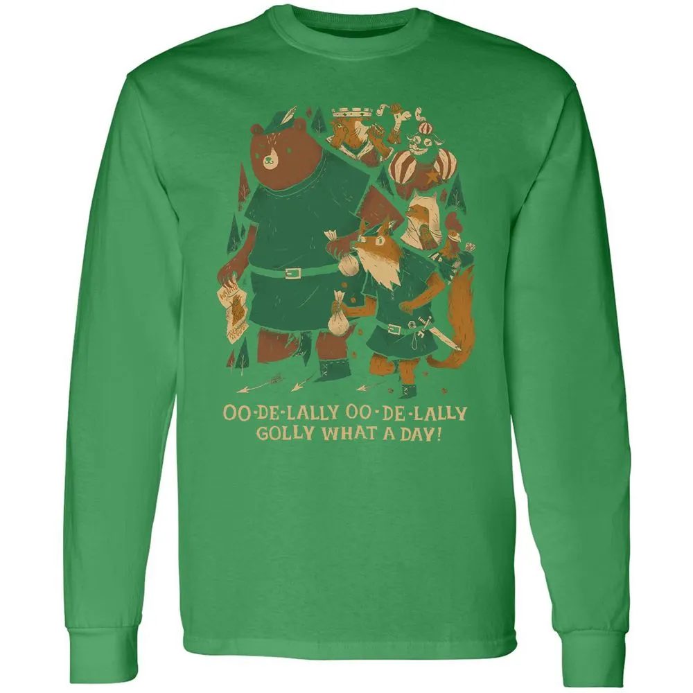 Long Sleeve T-Shirt - 7QNDZFWP - Irish Green - 10