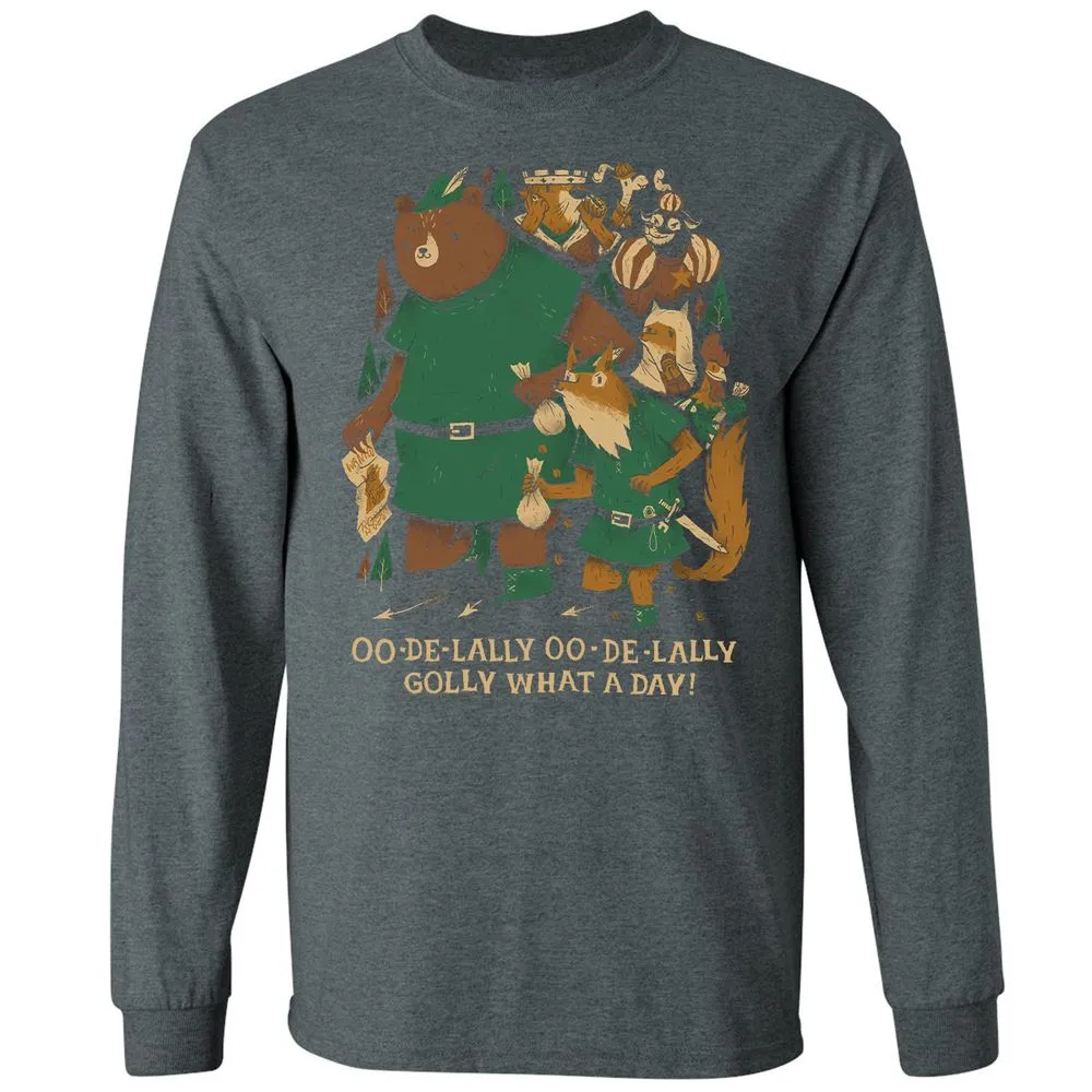 Long Sleeve T-Shirt - 7QNDZFWP - Dark Heather - 15