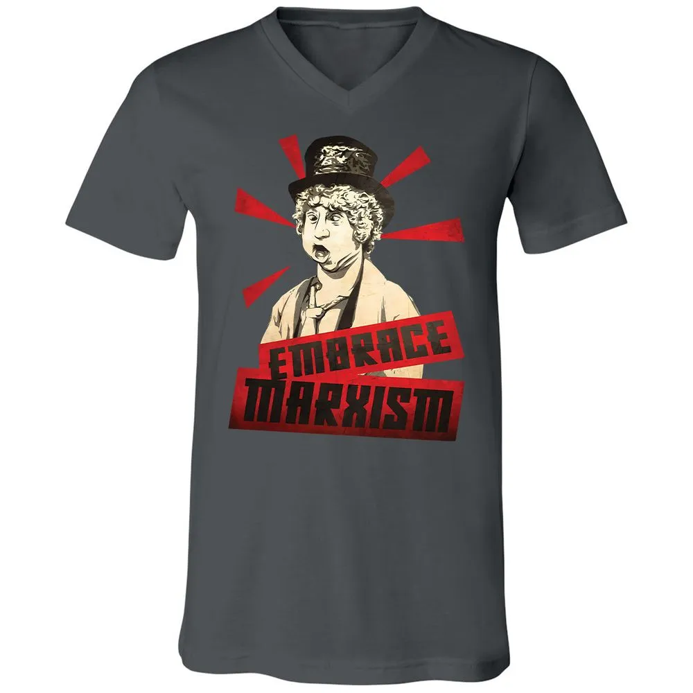 Unisex V-Neck T-Shirt - LASKZSRH - Asphalt - 12