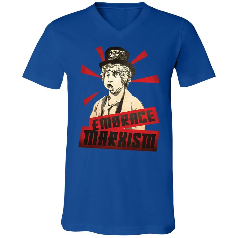 Unisex V-Neck T-Shirt - LASKZSRH - True Royal - 4