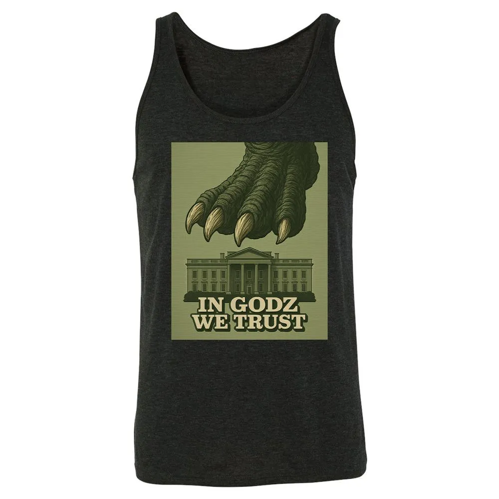 Unisex Jersey Tank - MSKJCXPG - Charcoal Black Triblend - 5