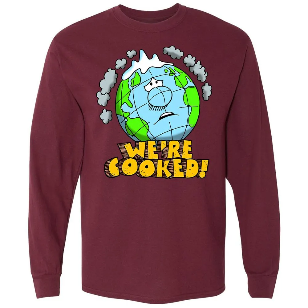 Long Sleeve T-Shirt - XDDAQCH1 - Maroon - 11