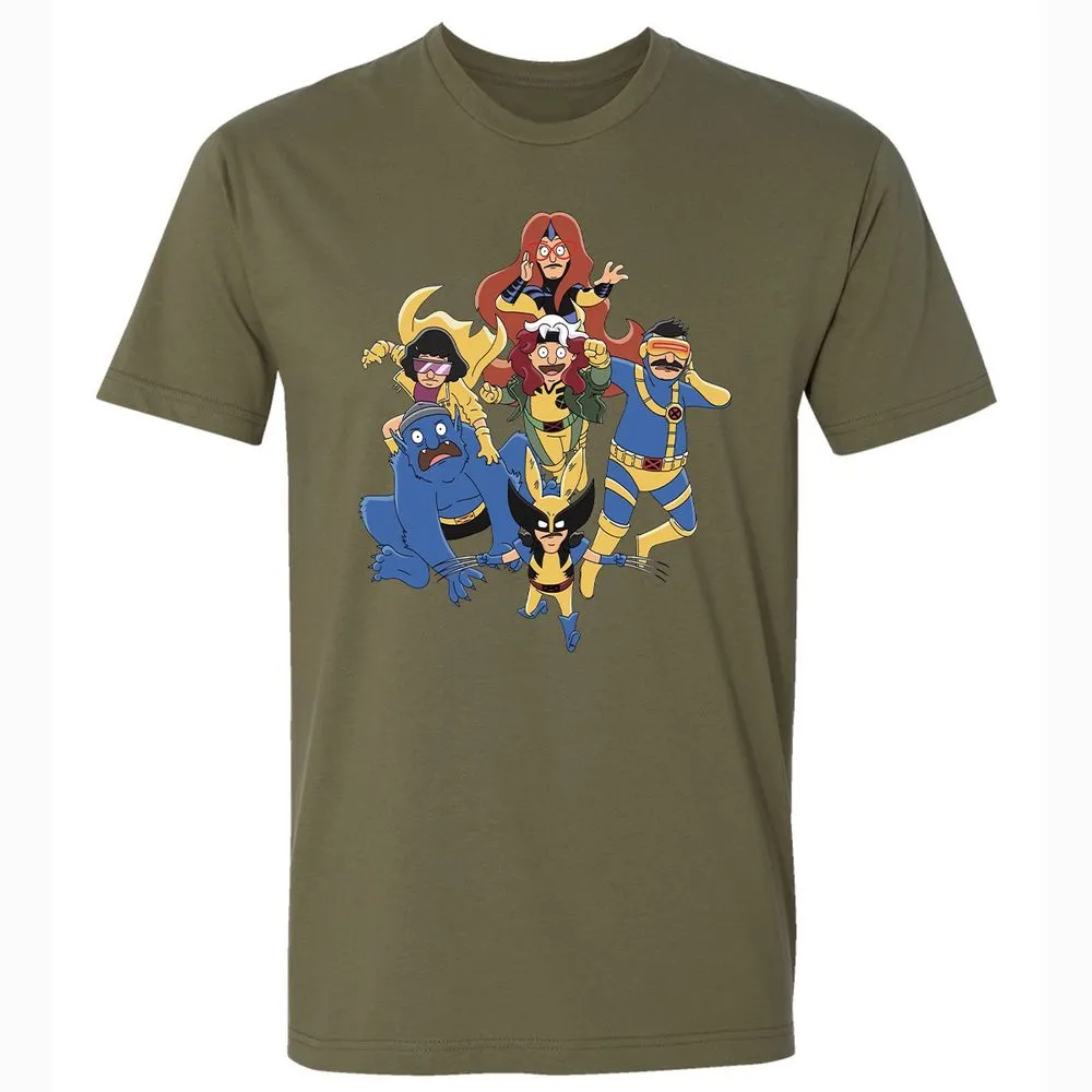 Premium Unisex T-Shirt - LYJ2ZE8V - Military Green - 5