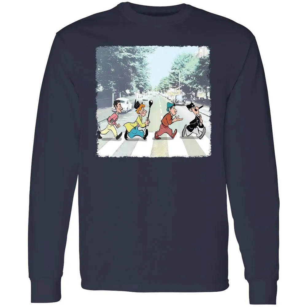 Long Sleeve T-Shirt - 8KTVMS19 - Navy - 2