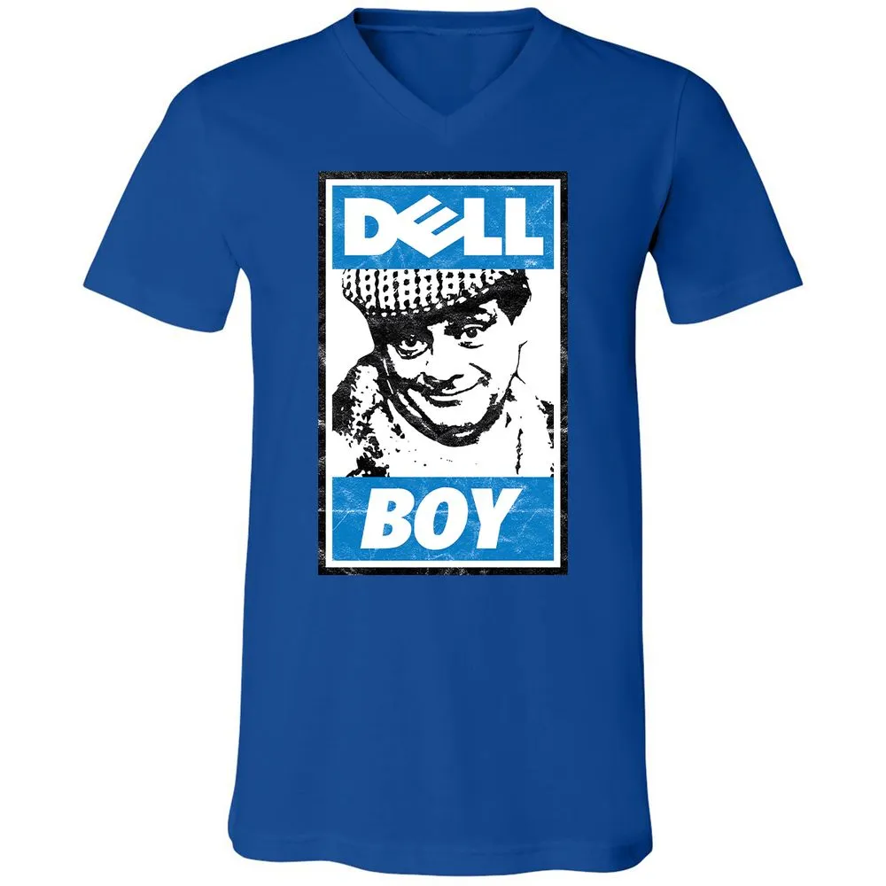 Unisex V-Neck T-Shirt - R5UTZANJ - True Royal - 4