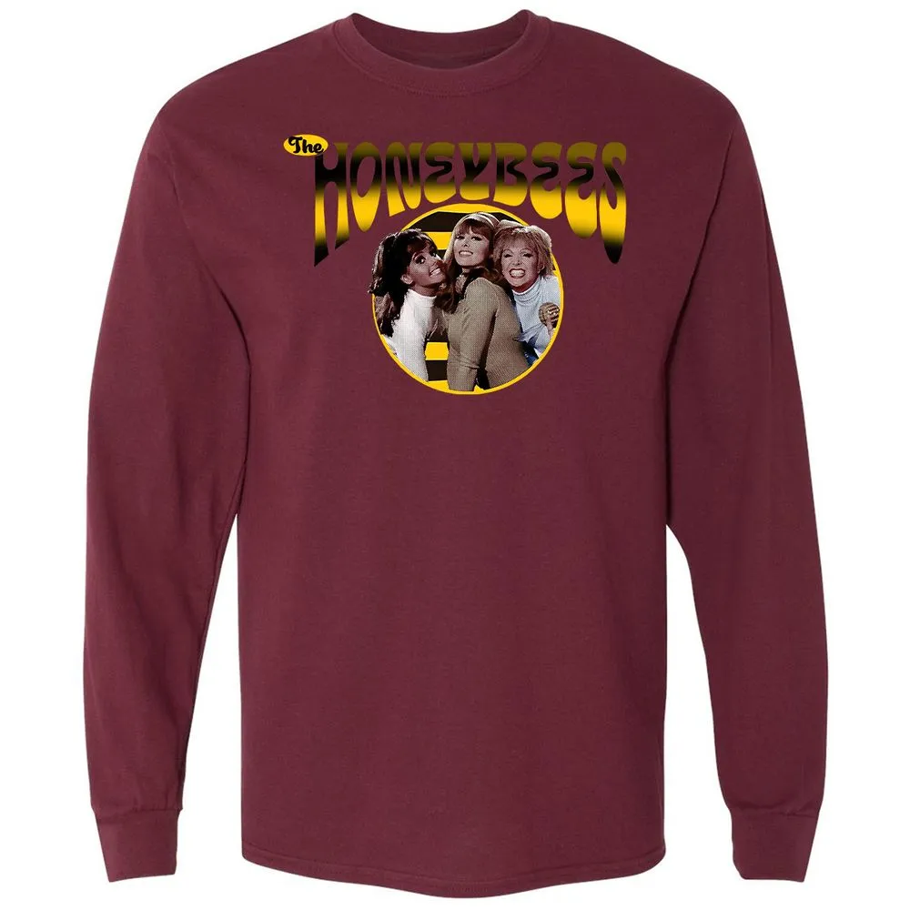 Long Sleeve T-Shirt - VKW1UJ5F - Maroon - 11
