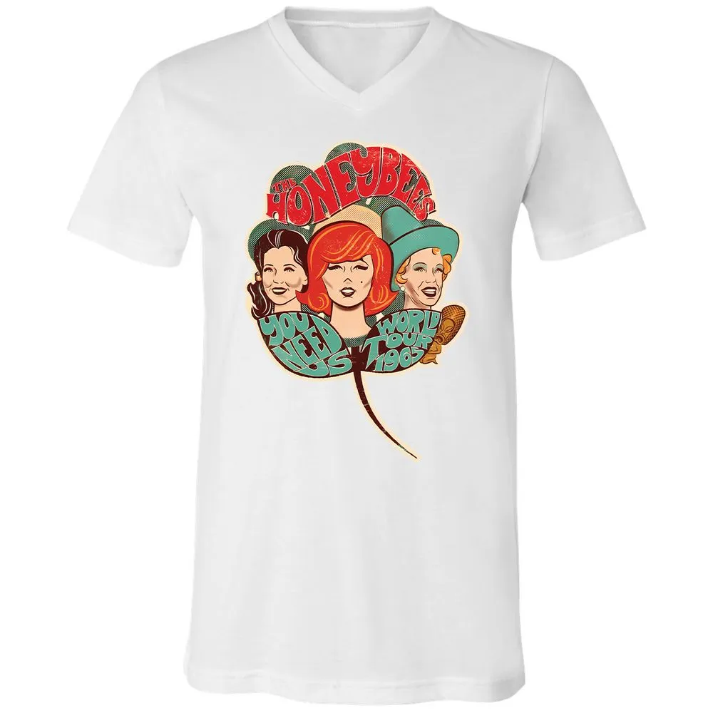 Unisex V-Neck T-Shirt - 6T1LRTMT - White - 5