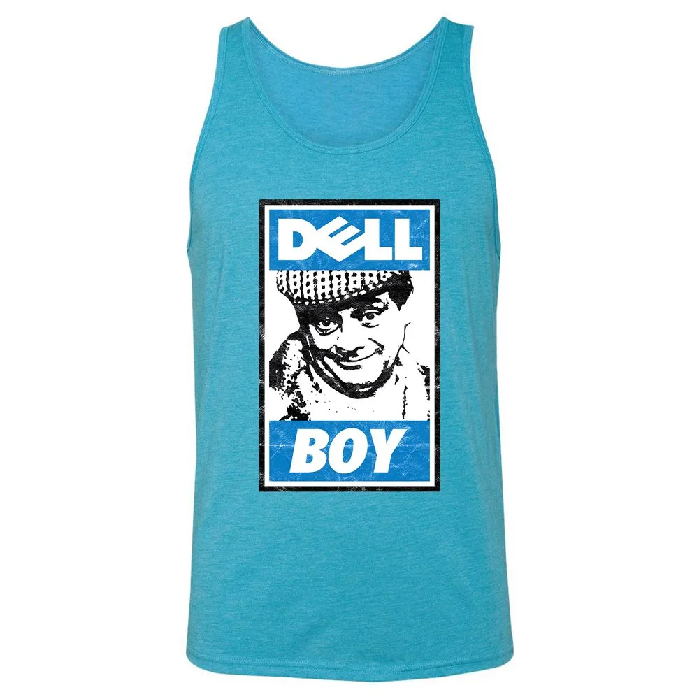 Unisex Jersey Tank - X56A97CN - Aqua Triblend - 3