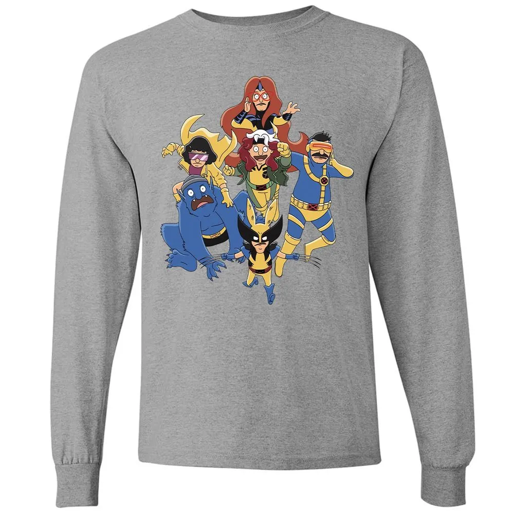 Long Sleeve T-Shirt - 1X7BW52R - Graphite Heather - 6