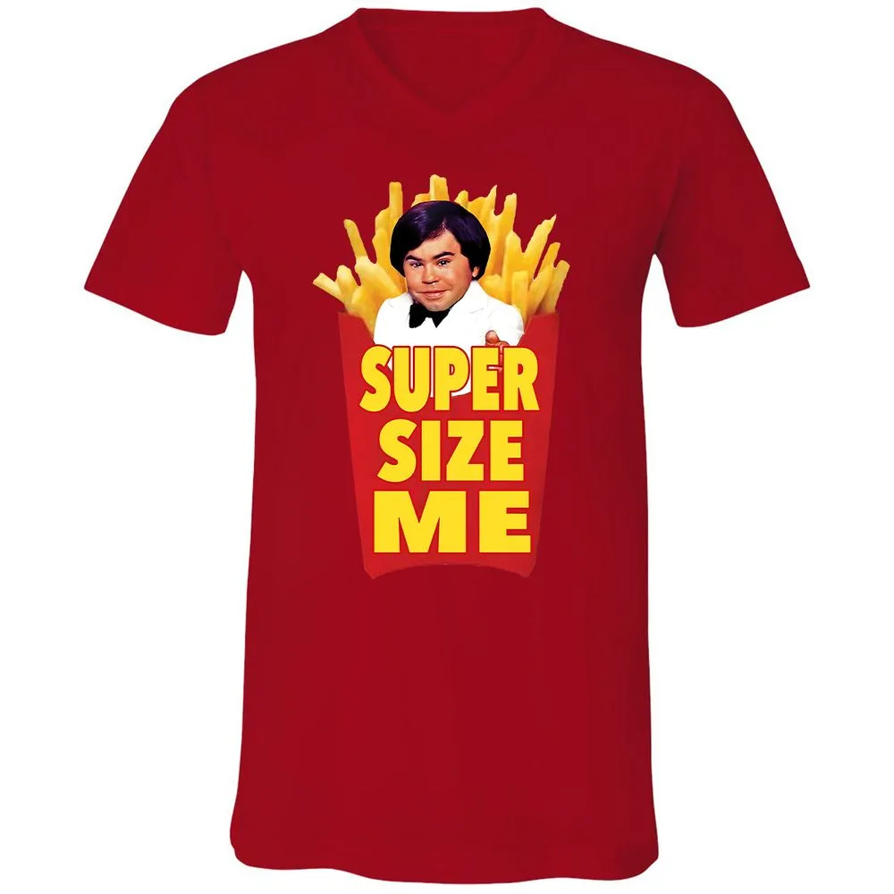 Unisex V-Neck T-Shirt - GB1YZVCN - Red - 3